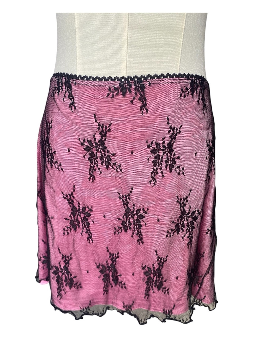Dolls Kill Sugar Thrillz Lace Mesh Skirt